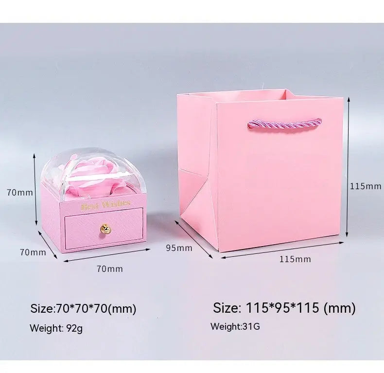 Kastīte ar rozi | ROSE null